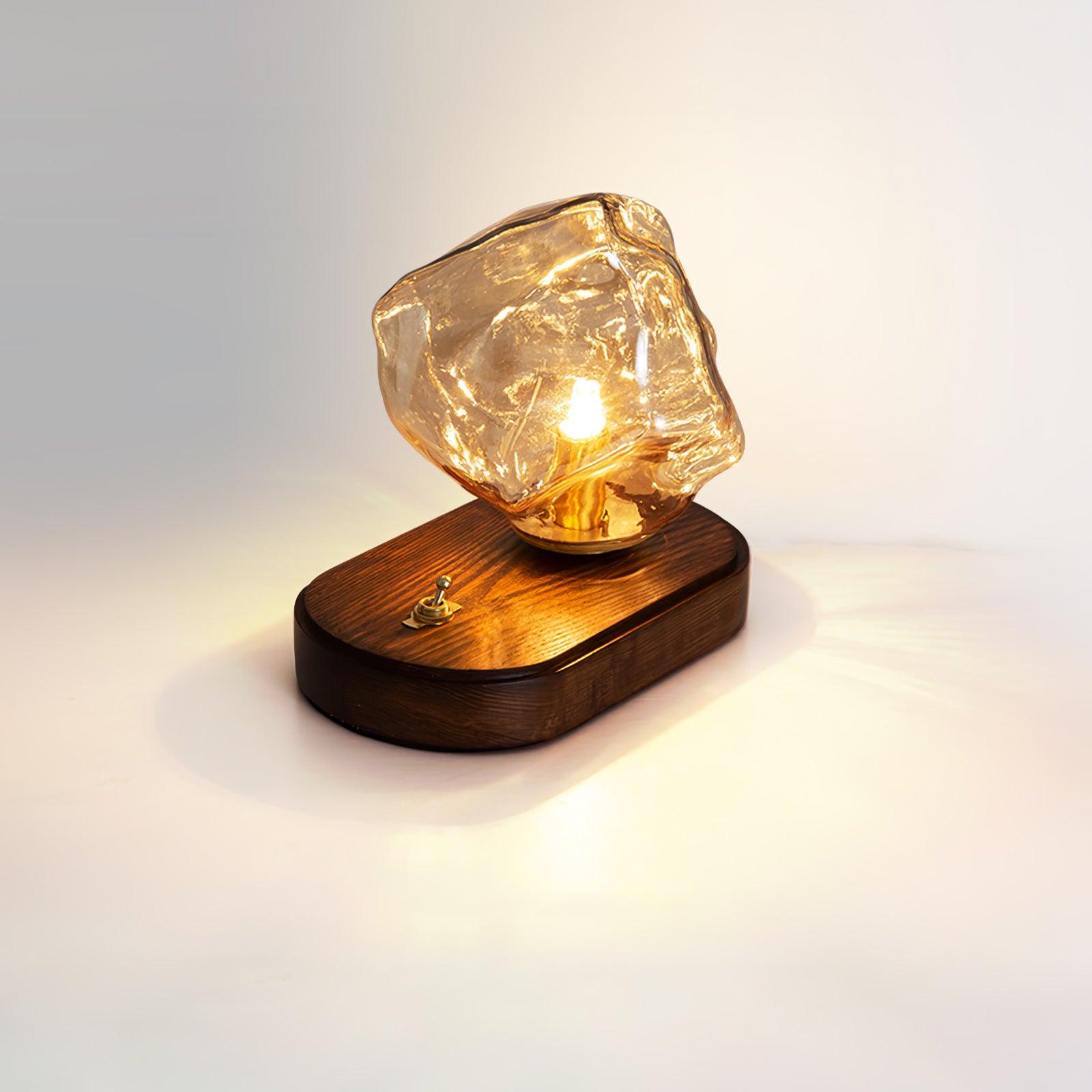 Averis | Lámpara de mesa de cristal