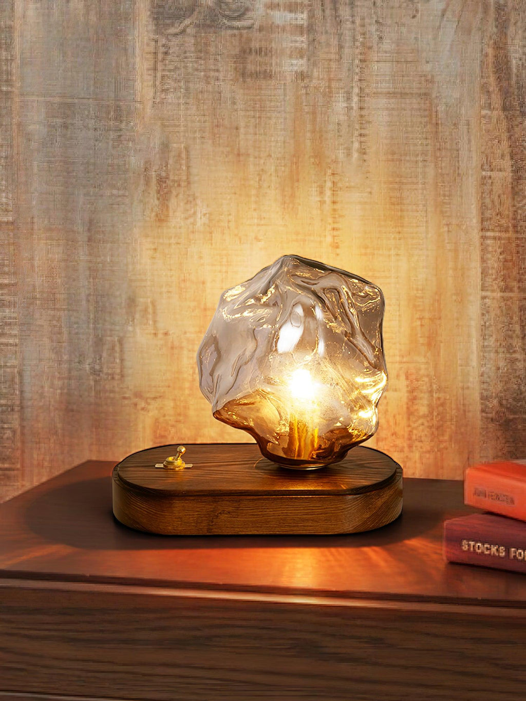 Averis | Lámpara de mesa de cristal