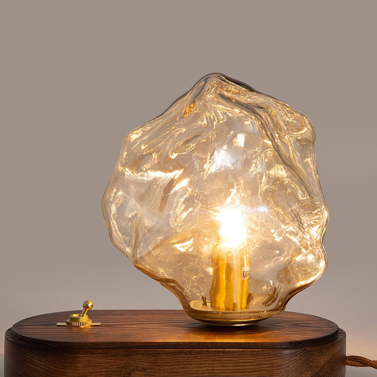 Averis | Lámpara de mesa de cristal