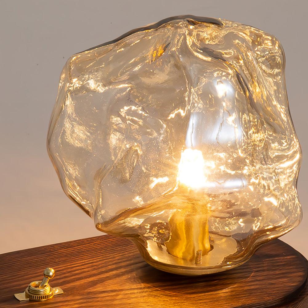 Averis | Lámpara de mesa de cristal