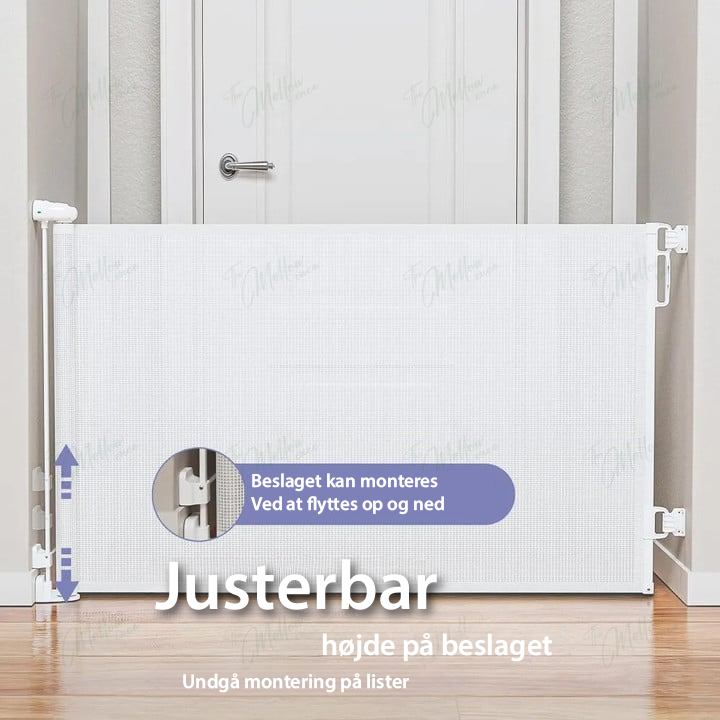 SafeStep Barrera de Seguridad Retráctil – Para bebés, niños y mascotas