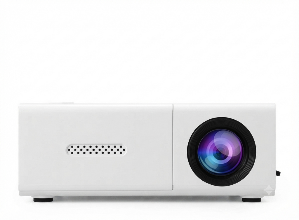 Mini Proyector | LumoBeam | 3000 Lúmenes | Portátil y Eficiente Energéticamente | HDMI y USB
