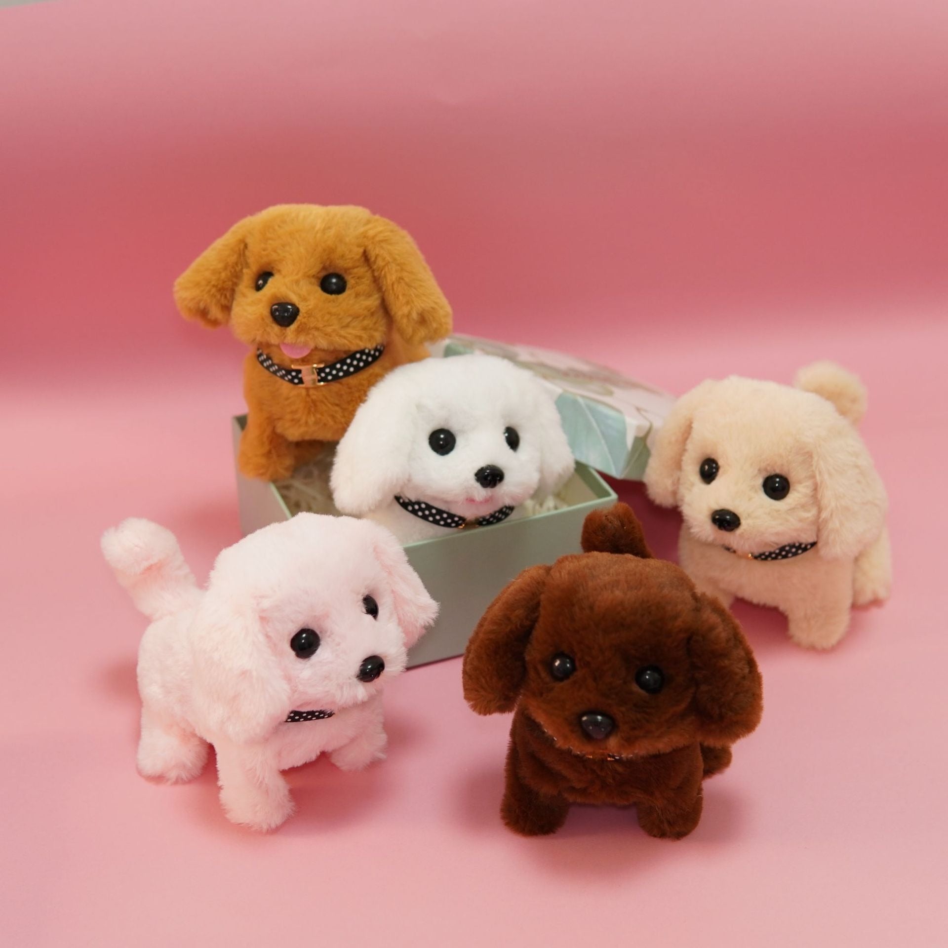 Robot cachorro interactivo – juguete moderno controlado por voz – ideal para un juego realista para niños