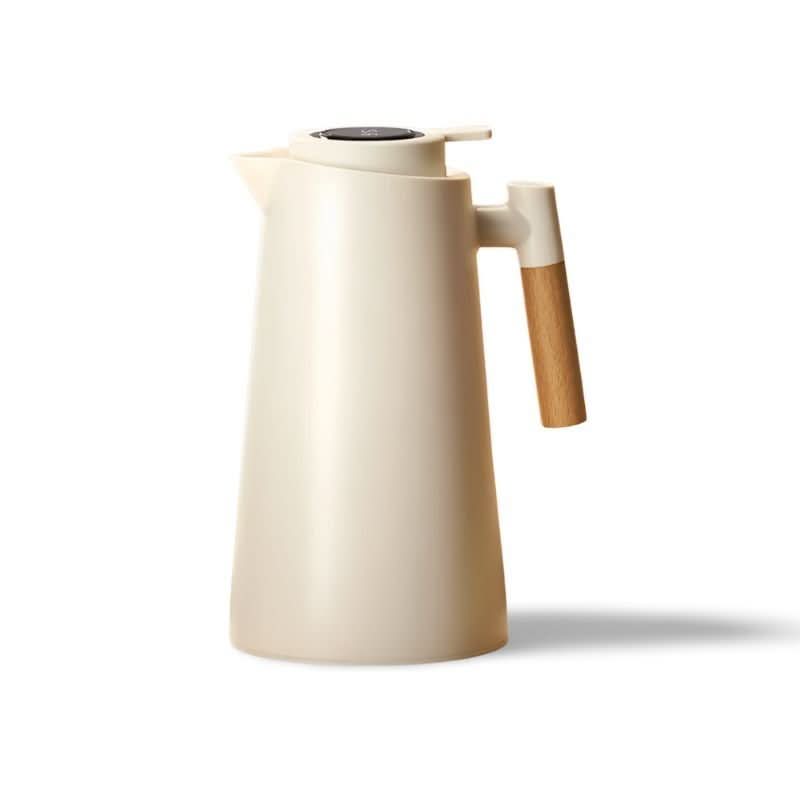 Termo Aislado de Acero Inoxidable con Termómetro – Elegante y Funcional 1L