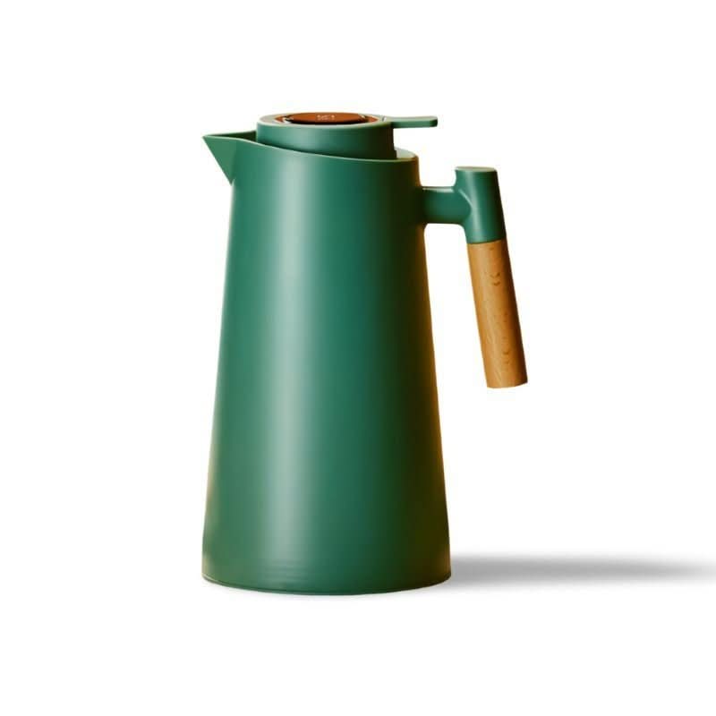 Termo Aislado de Acero Inoxidable con Termómetro – Elegante y Funcional 1L