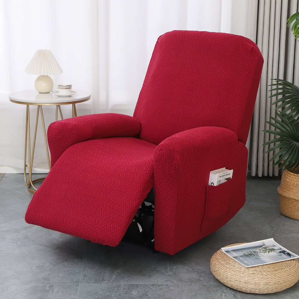 Funda de Sillón Reclinable Ajustada Juno con Bolsillo Suave