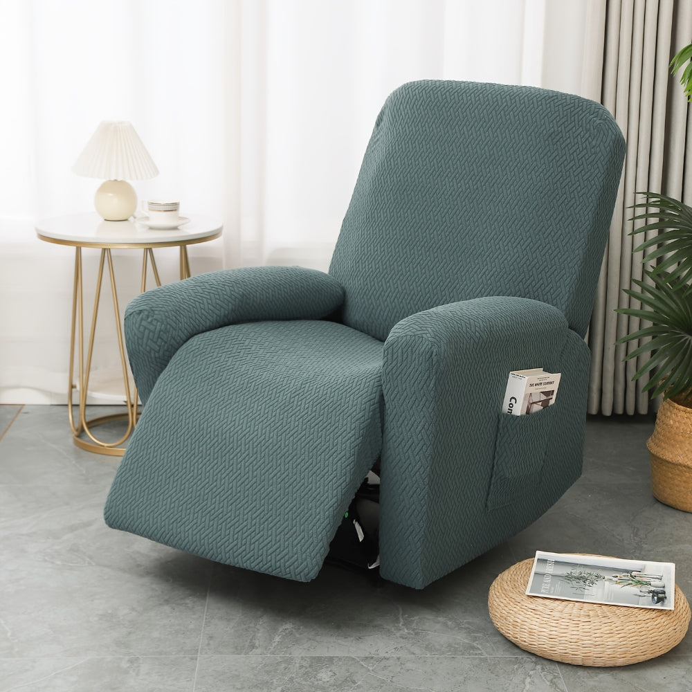 Funda de Sillón Reclinable Ajustada Juno con Bolsillo Suave