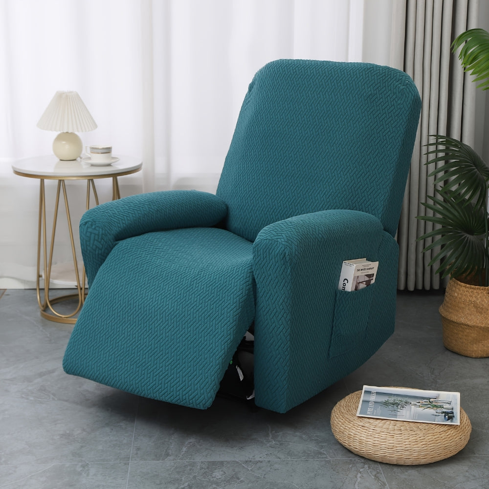 Funda de Sillón Reclinable Ajustada Juno con Bolsillo Suave