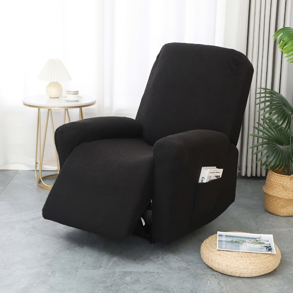 Funda de Sillón Reclinable Ajustada Juno con Bolsillo Suave