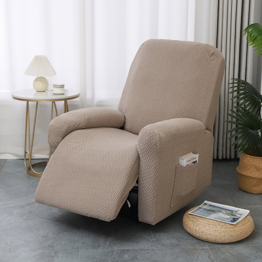 Funda de Sillón Reclinable Ajustada Juno con Bolsillo Suave