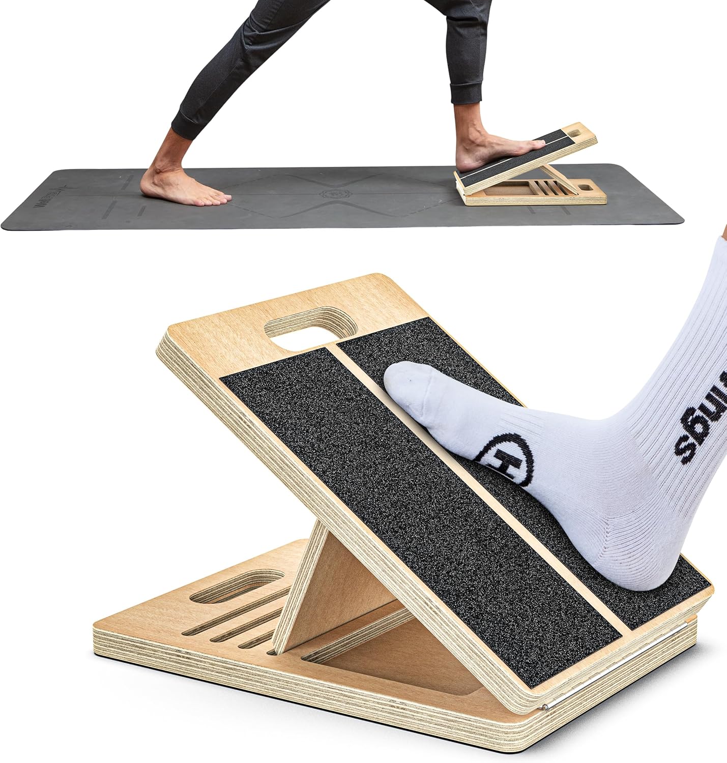 Tabla de Estiramiento Ajustable para Entrenamiento de la Parte Inferior del Cuerpo