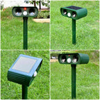 Repelente Ultrasonido de Animales Solar