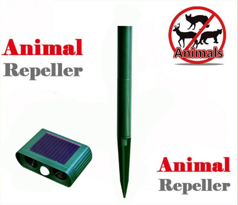 Repelente Ultrasonido de Animales Solar