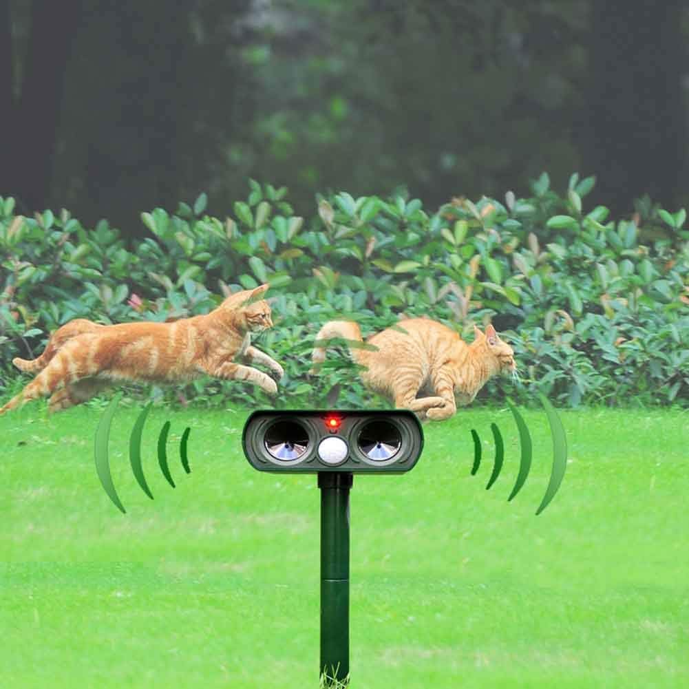 Repelente Ultrasonido de Animales Solar