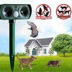 Repelente Ultrasonido de Animales Solar