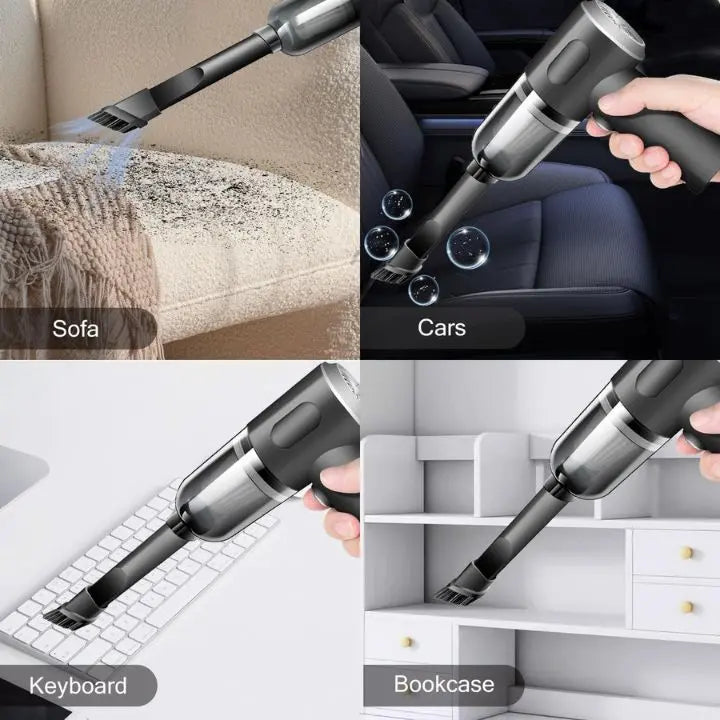 Aspiradora Mini Inalámbrica 3 en 1 – Aspirar, Soplado y Cepillado en uno