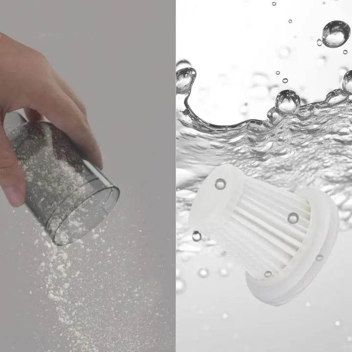 Aspiradora Mini Inalámbrica 3 en 1 – Aspirar, Soplado y Cepillado en uno