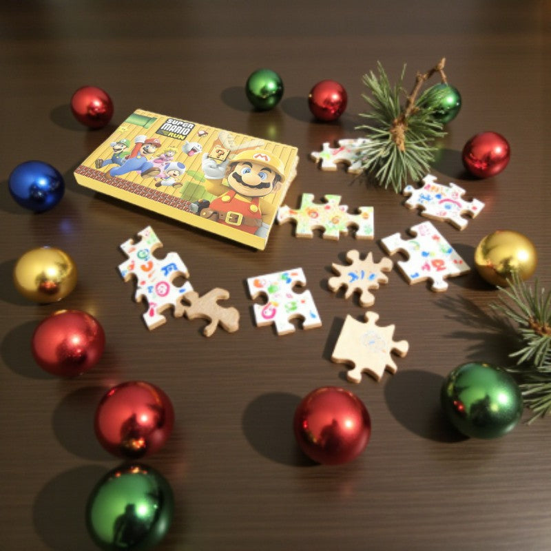 GameVerse – Calendario de Adviento de Navidad con Figuras de Mario y Sonic