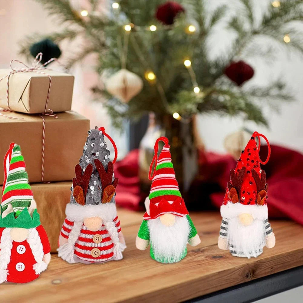 Calendario de Adviento de Navidad con 24 Muñecos Gnome Únicos – Cuenta Regresiva Festiva para Niños, Decoración de Peluche