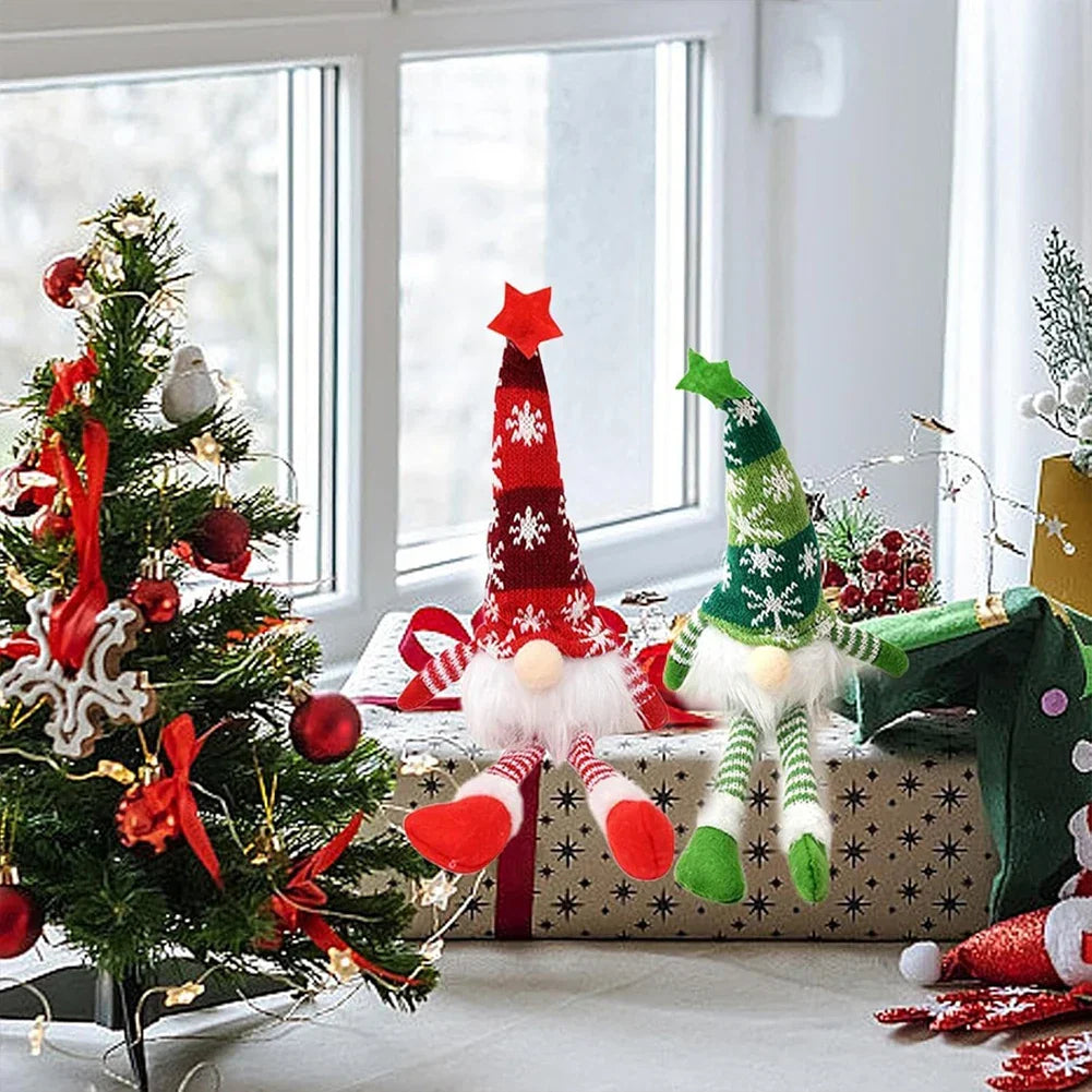 Calendario de Adviento de Navidad con 24 Muñecos Gnome Únicos – Cuenta Regresiva Festiva para Niños, Decoración de Peluche