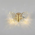 Aplique de Pared LED con Tecnología Energéticamente Eficiente y Diseño Escultórico – Lámpara de Pared en Forma de Mariposa