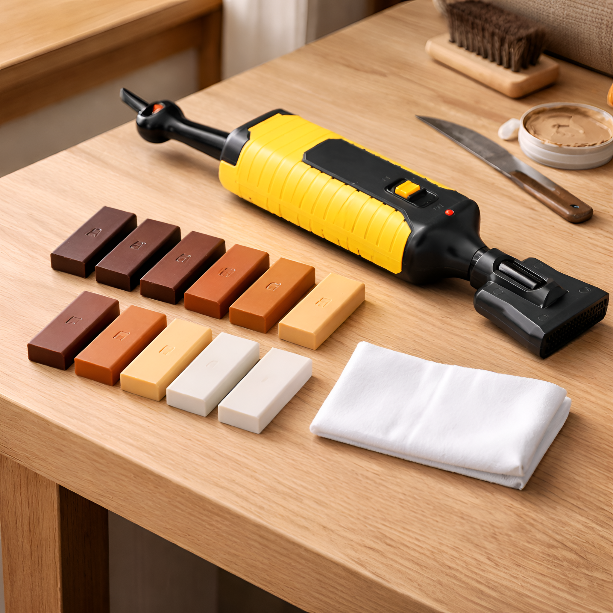 Caleb - Kit de Reparación de Suelos Laminados