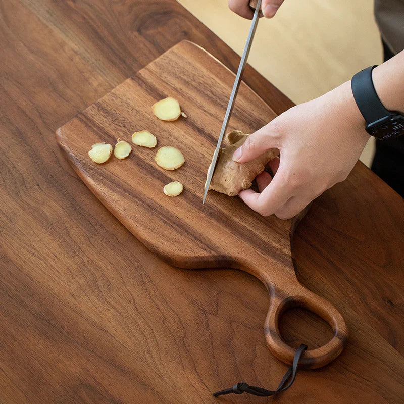 Utensilios de Cocina Tabla de Cortar de Madera de Nuez - Paquete de 2