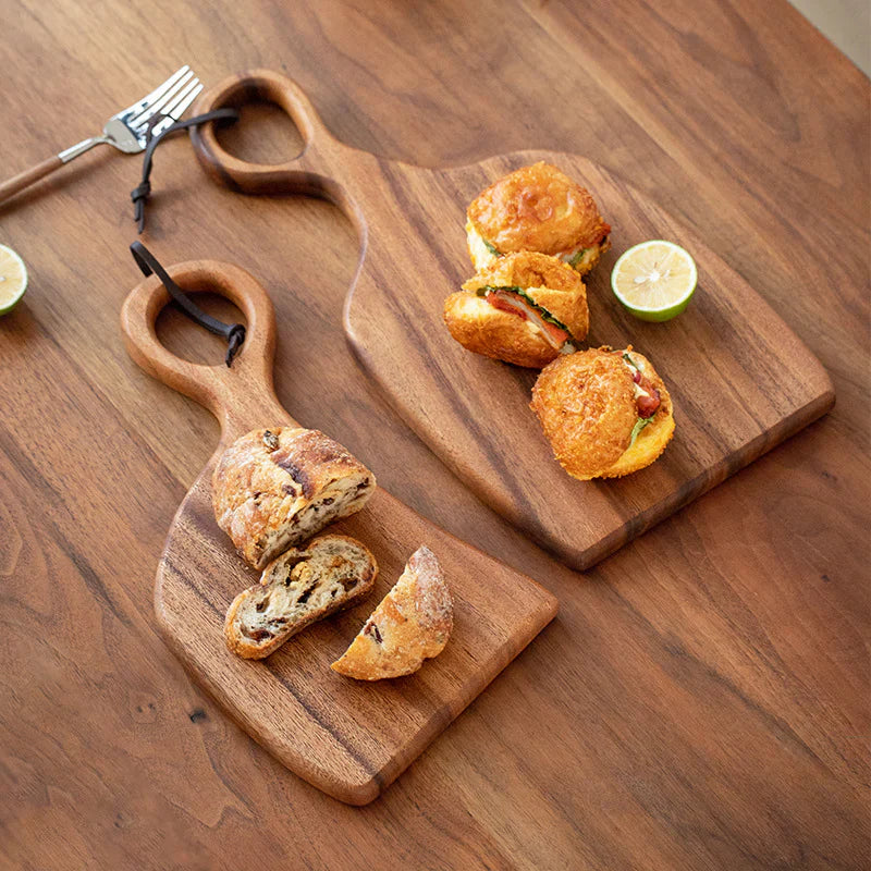 Utensilios de Cocina Tabla de Cortar de Madera de Nuez - Paquete de 2