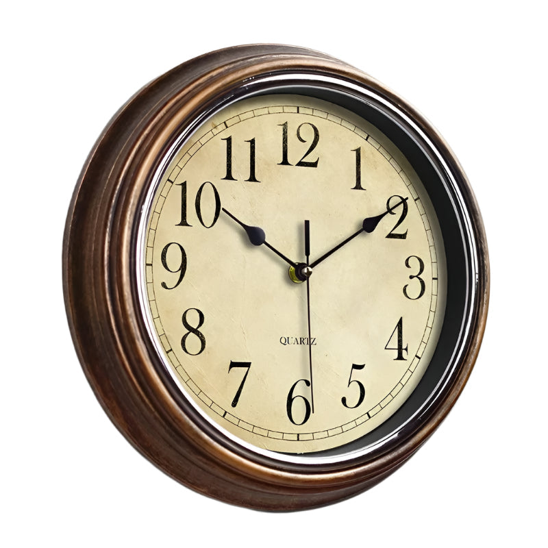 Reloj de Pared Clásico Diseño Atemporal Construcción Robusta