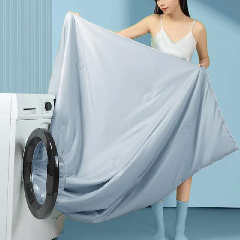 Frazada refrescante FrostLux de seda – relleno suave que garantiza un sueño refrescante
