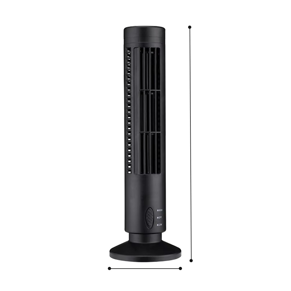 Ventilador de torre compacto – diseño moderno sin aspas para seguridad y funcionamiento silencioso – ideal para un toque de frescura estiloso y moderno en tu interior