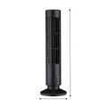Ventilador de torre compacto – diseño moderno sin aspas para seguridad y funcionamiento silencioso – ideal para un toque de frescura estiloso y moderno en tu interior