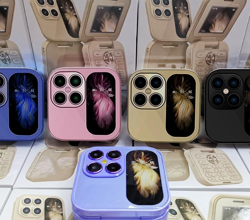 Teléfono Mini Compacto – dispositivo funcional con dos tarjetas SIM y cámara HD para minimalistas – ideal como teléfono de respaldo estiloso y ligero