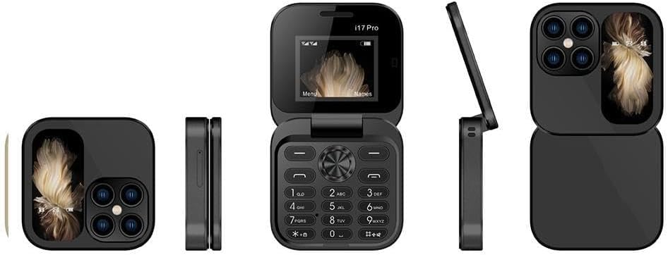 Teléfono Mini Compacto – dispositivo funcional con dos tarjetas SIM y cámara HD para minimalistas – ideal como teléfono de respaldo estiloso y ligero