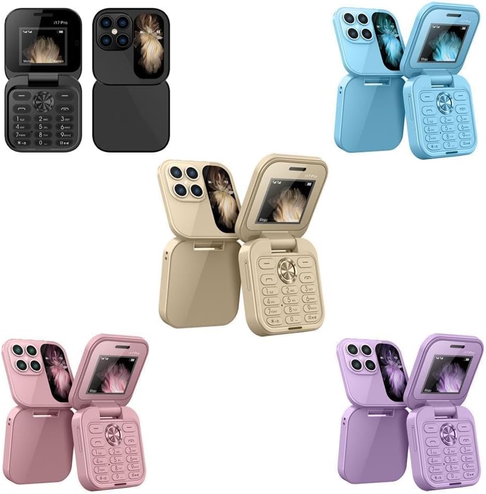 Teléfono Mini Compacto – dispositivo funcional con dos tarjetas SIM y cámara HD para minimalistas – ideal como teléfono de respaldo estiloso y ligero