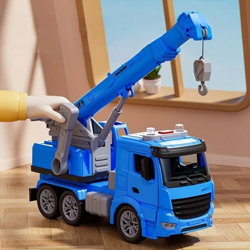 BUILDPLAY – Juguete de grúa con luz y sonido para diversión creativa en la construcción
