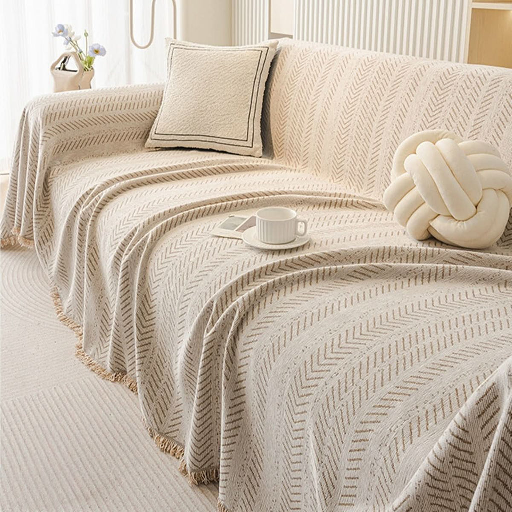 SNUGGLETEXTILE – Funda de sofá resistente a rasguños y lavable de chenilla