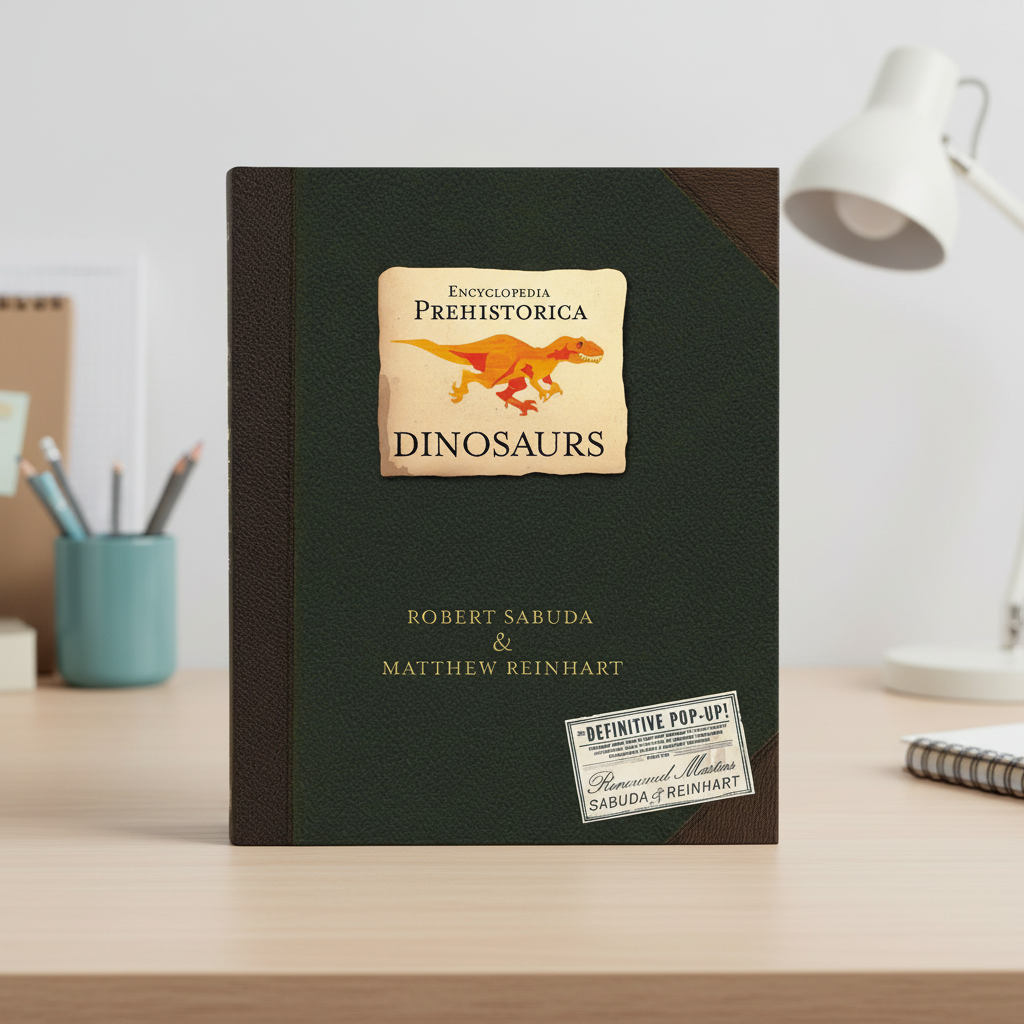 Libro 3D Pop-Up sobre dinosaurios para niños con escenas interactivas – una aventura educativa cautivadora con ilustraciones a todo color