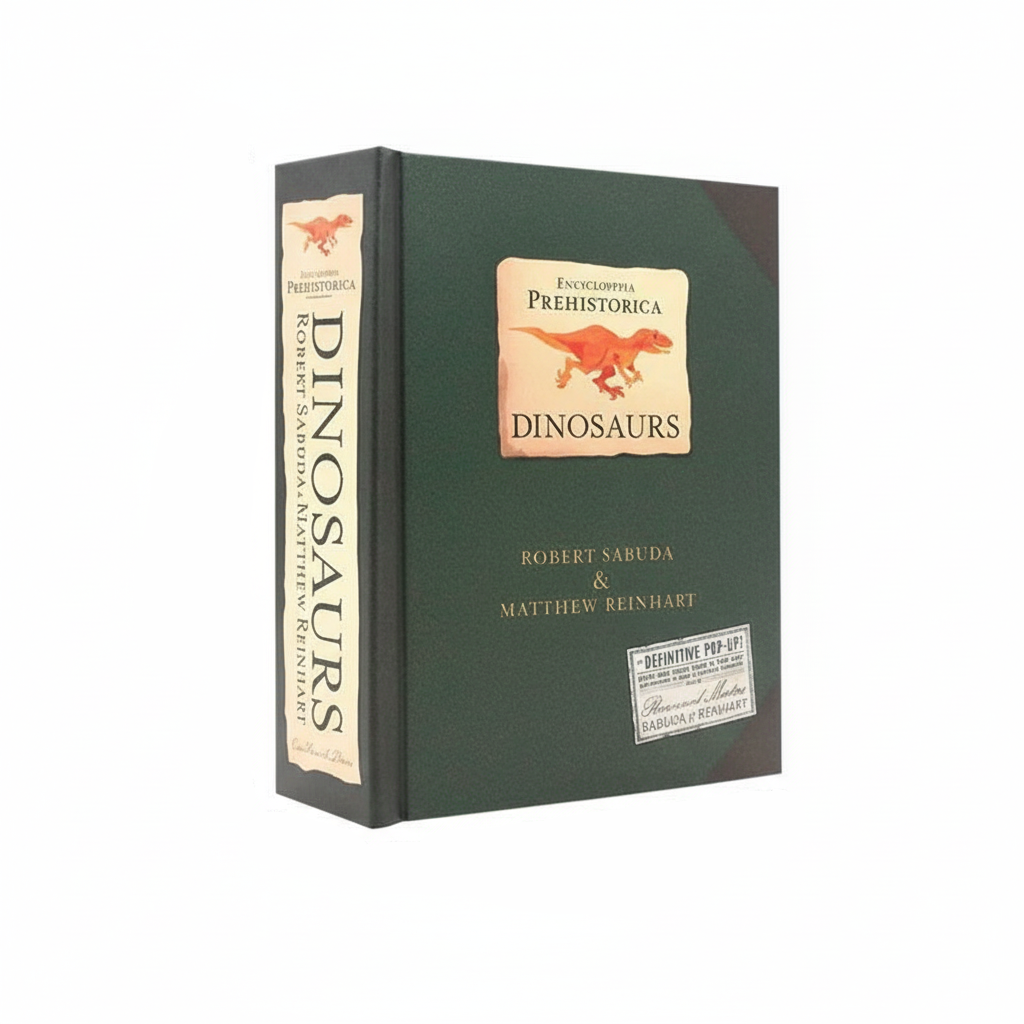 Libro 3D Pop-Up sobre dinosaurios para niños con escenas interactivas – una aventura educativa cautivadora con ilustraciones a todo color