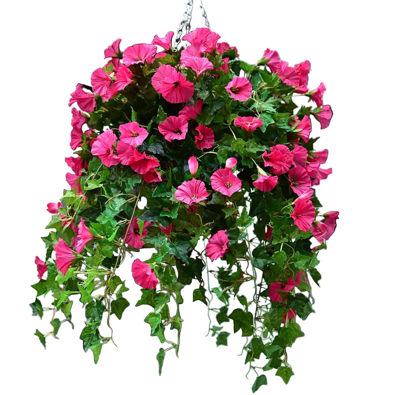 Flores de Alegría de Mañana Artificiales para Decoración Interior y Exterior