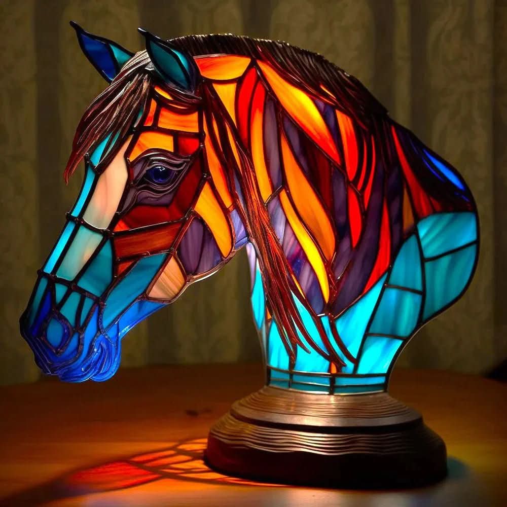 VITRAFAUNA – Lampe animalière artistique pour une atmosphère de vie élégante