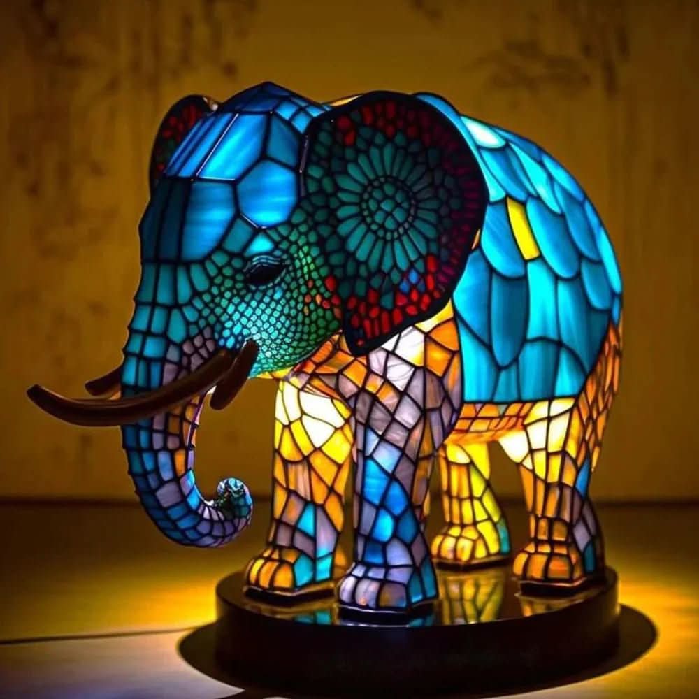 VITRAFAUNA – Lampe animalière artistique pour une atmosphère de vie élégante