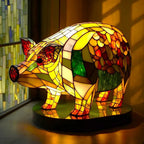 VITRAFAUNA – Lampe animalière artistique pour une atmosphère de vie élégante