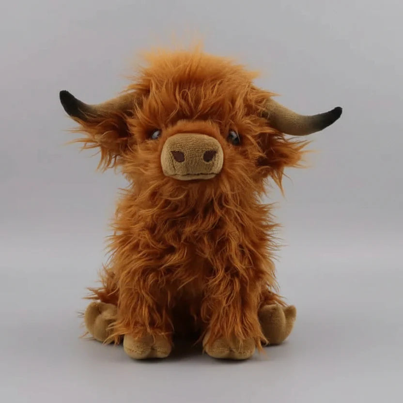 VACHE DES HAUTES TERRES DOUCE – Peluche douce pour les amis des câlins