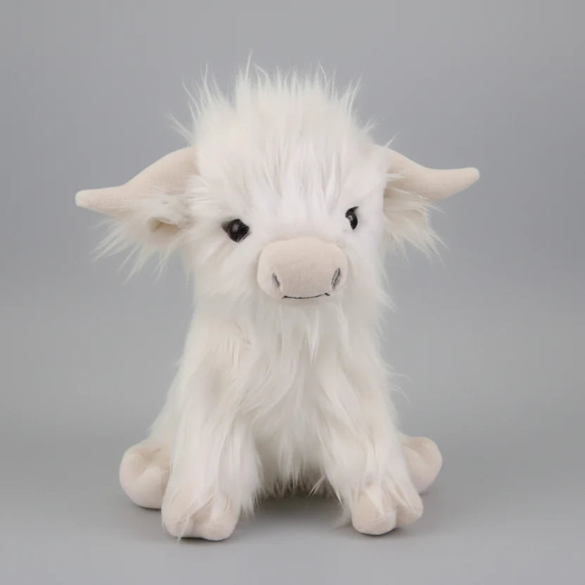 VACHE DES HAUTES TERRES DOUCE – Peluche douce pour les amis des câlins