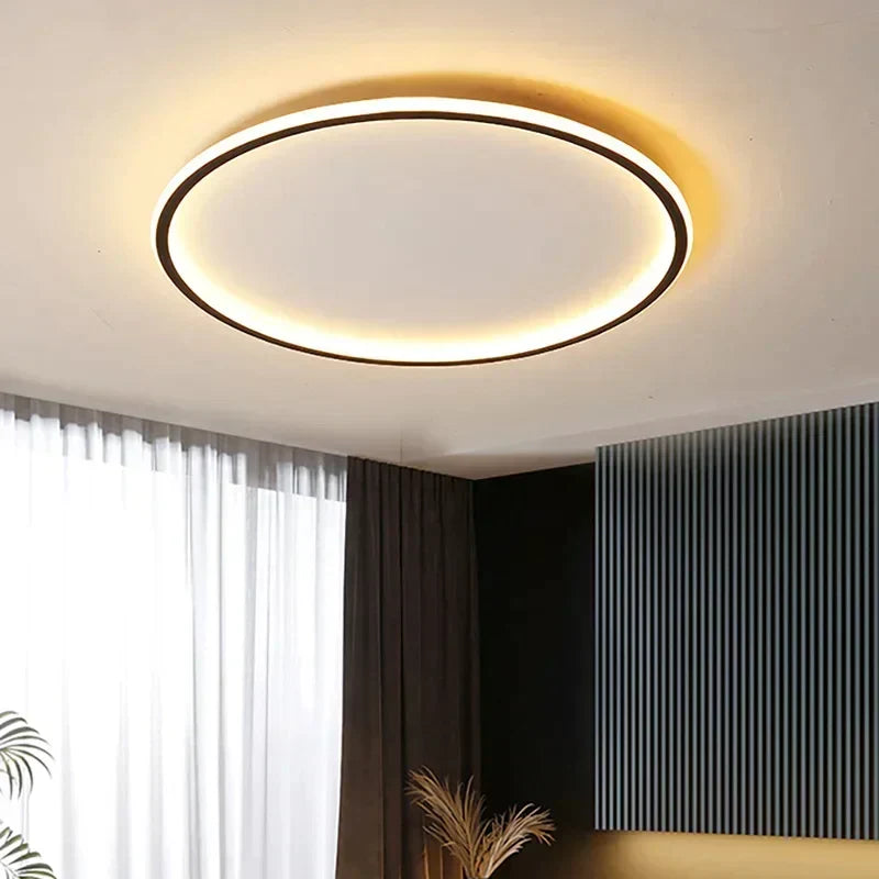 Lámpara de techo LED redonda | Diseño escandinavo