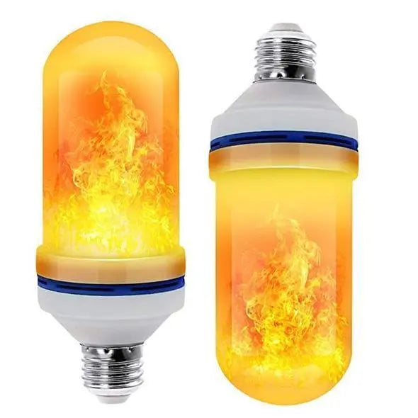 Bombilla LED de Llama — Luz de Llama Realista con Ambiente Cálido