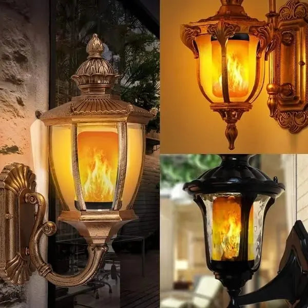 Bombilla LED de Llama — Luz de Llama Realista con Ambiente Cálido