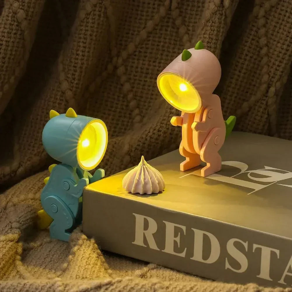 Lámpara de Escritorio Dino Delight - Linda y Práctica
