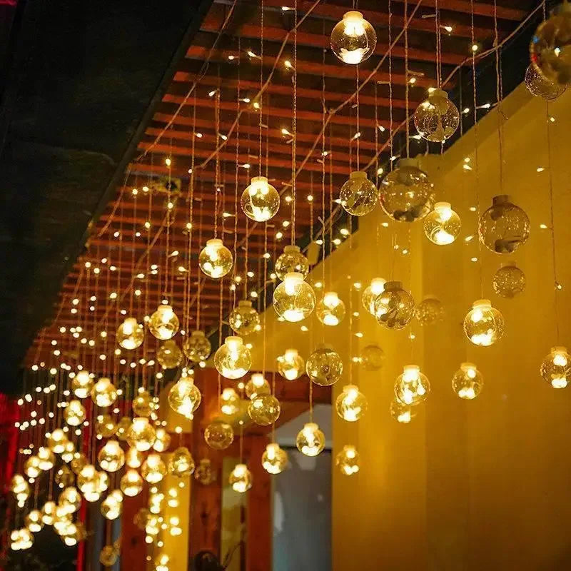 Cadena de luces LED LumiLichter | Impermeable IP44 | Luz ambiental romántica | 3,5 m de longitud